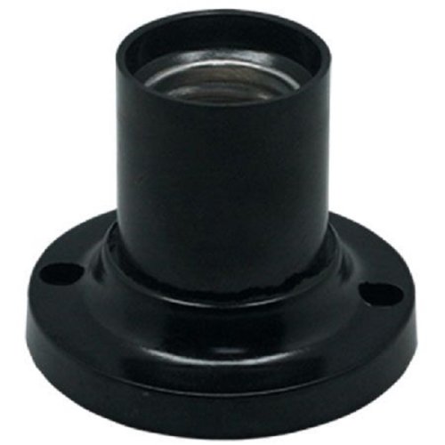 Патрон электрический  ASD П-01 Е27 карболит прямой черный фото Патрон электрический  ASD П-01 Е27 карболит прямой черный картинка